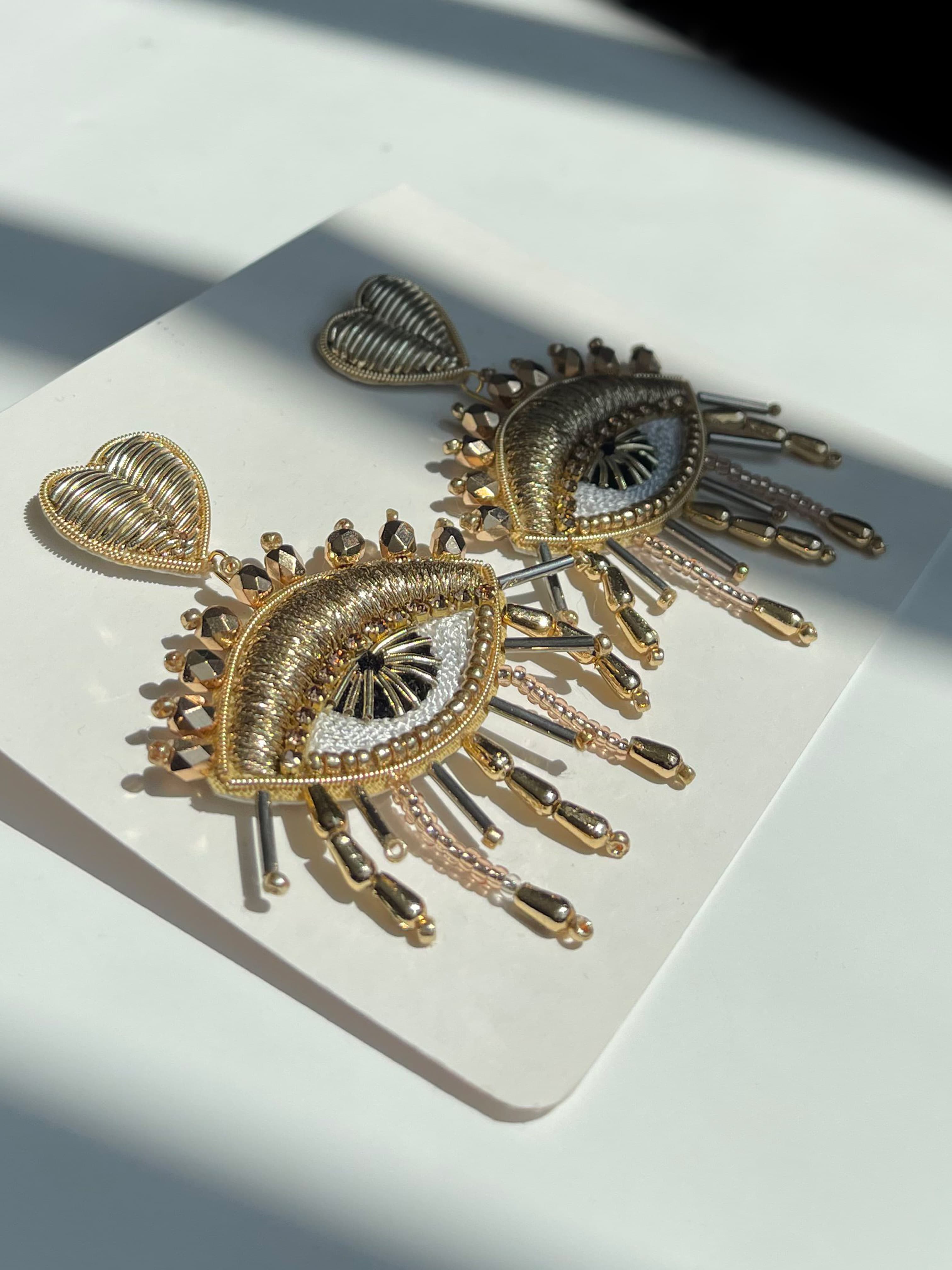 Earrings Golden Whisper - Image 2