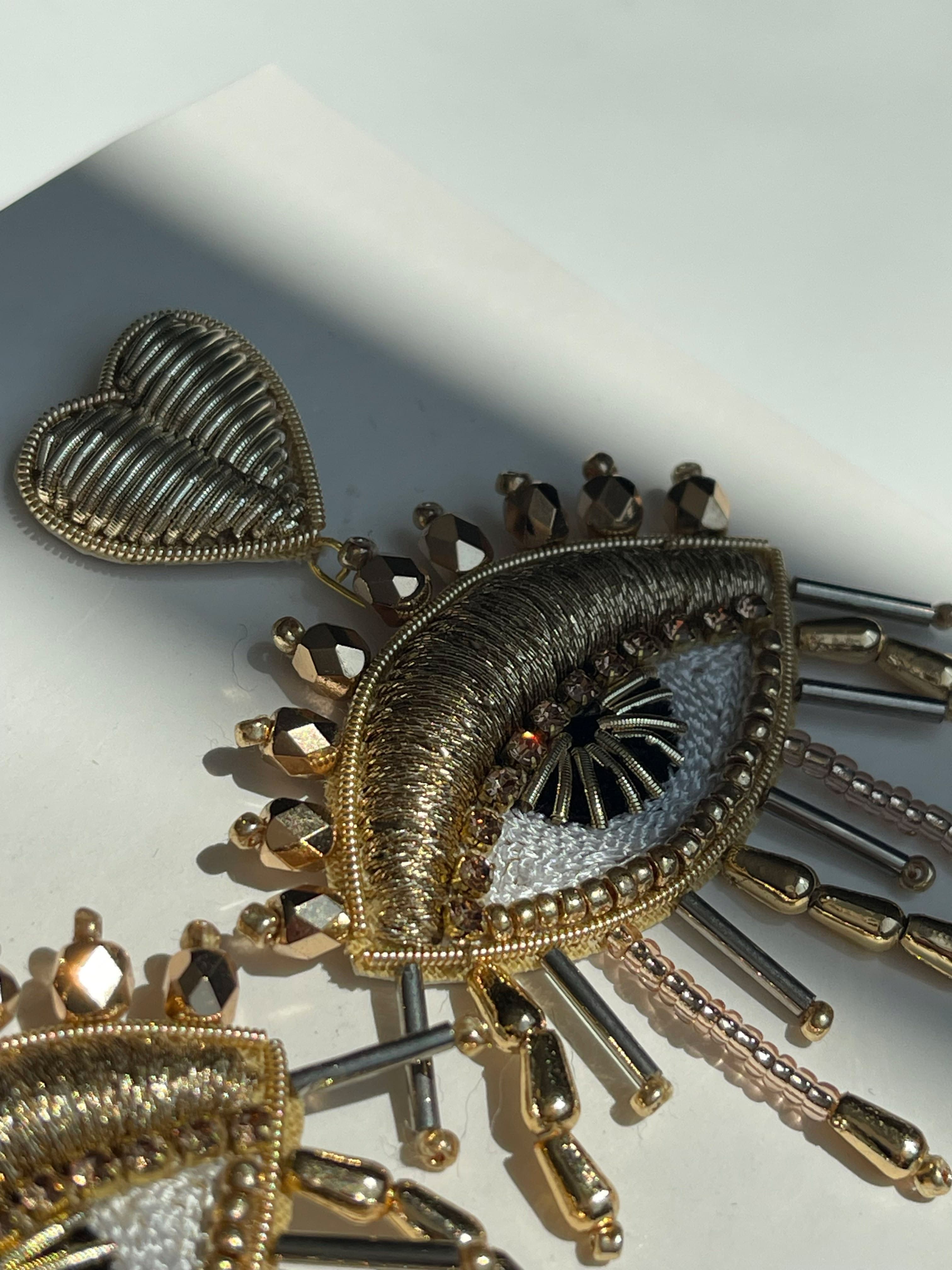 Earrings Golden Whisper - Image 3