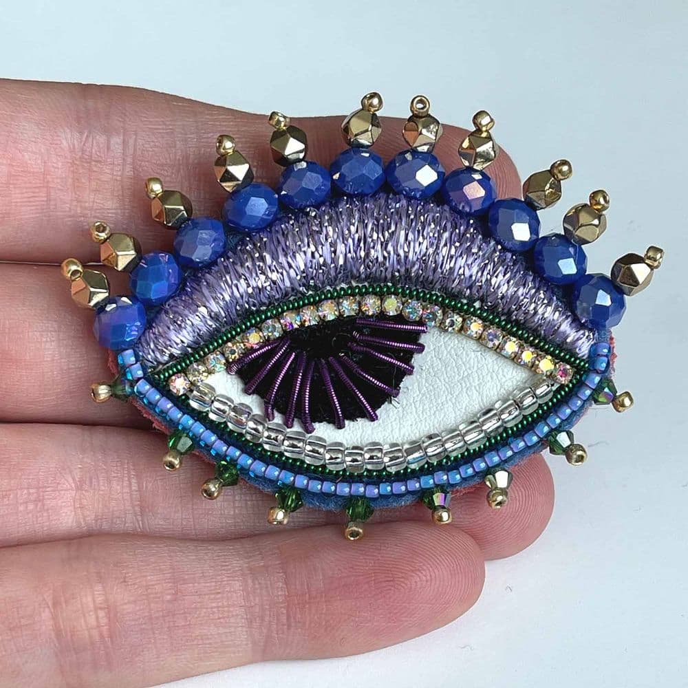 Brooch Lilac Augury - Image 2