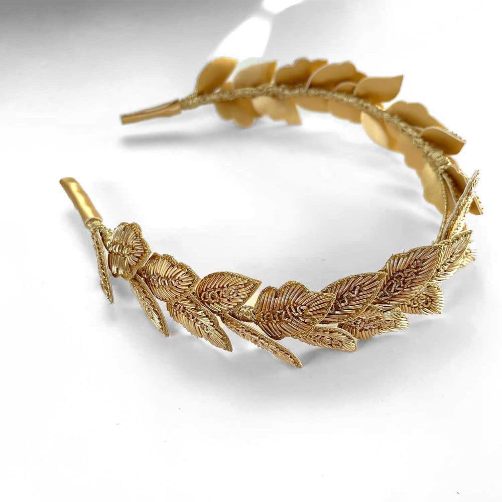 Headband Golden Leaves - Image 3
