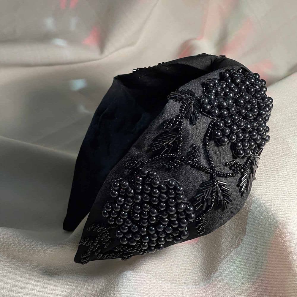 Headband Black Berries - Image 4
