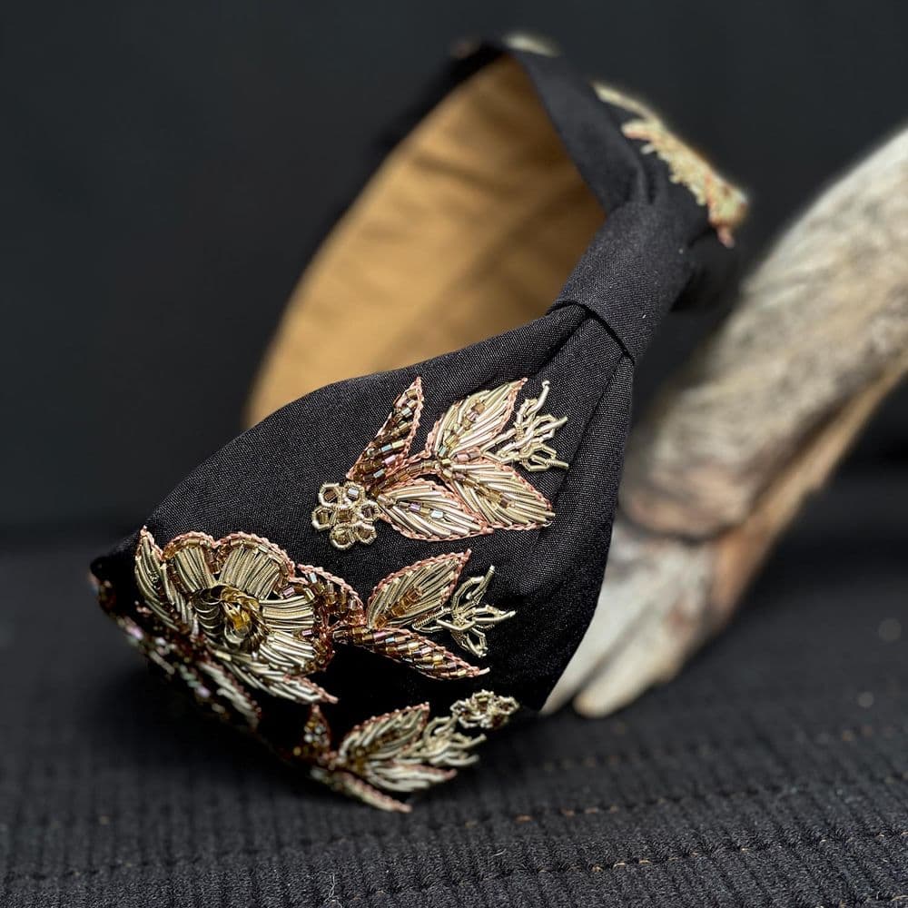 Headband Autumn Flowers - Image 3
