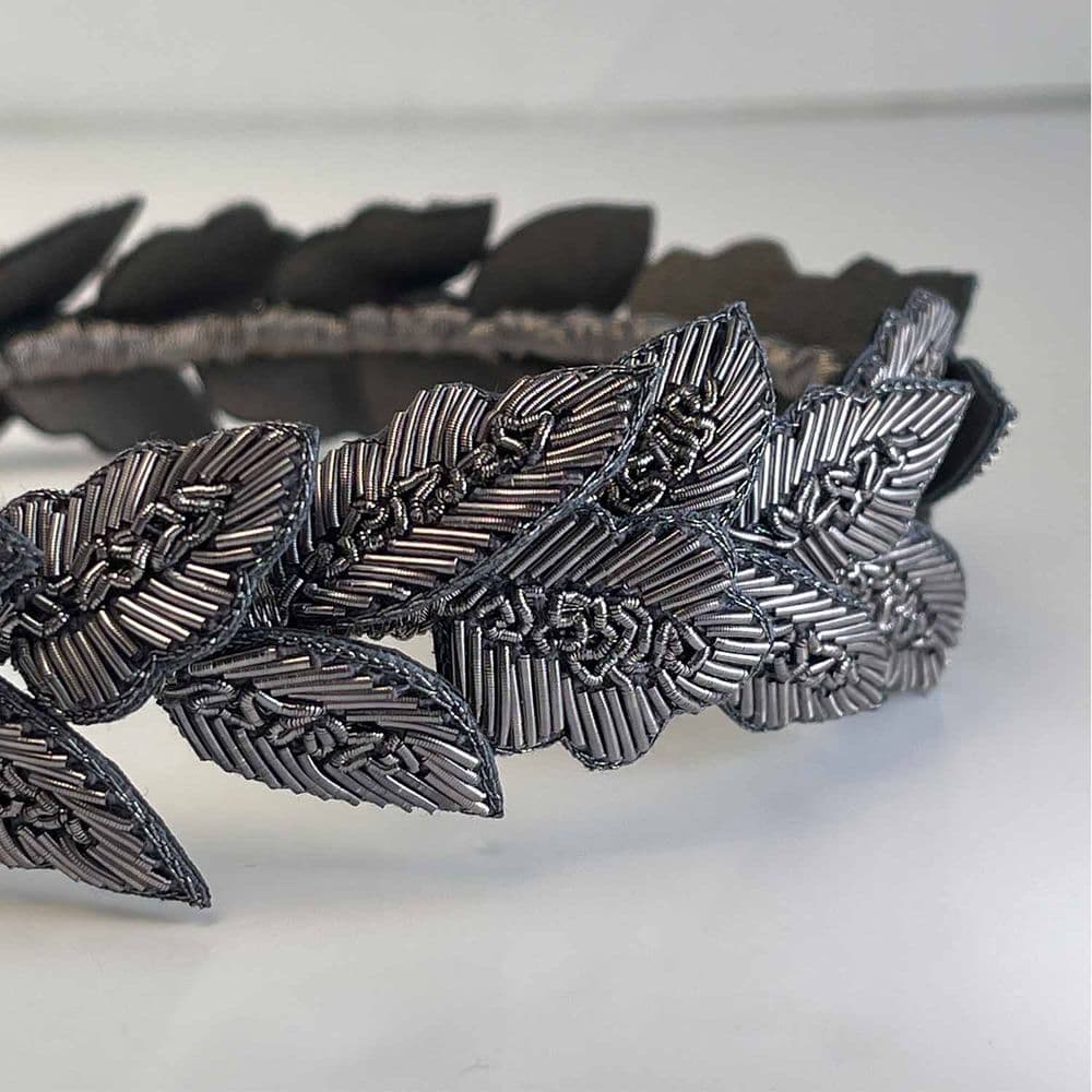 Headband Shadowed Leaves - Image 3