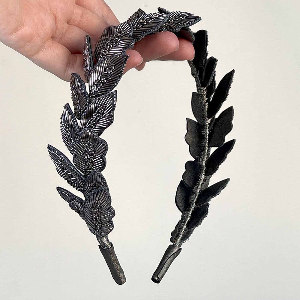 Headband Shadowed Leaves - Image 4