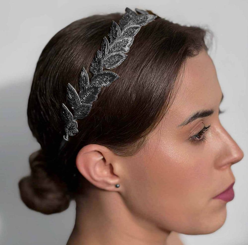 Headband Shadowed Leaves - Image 5