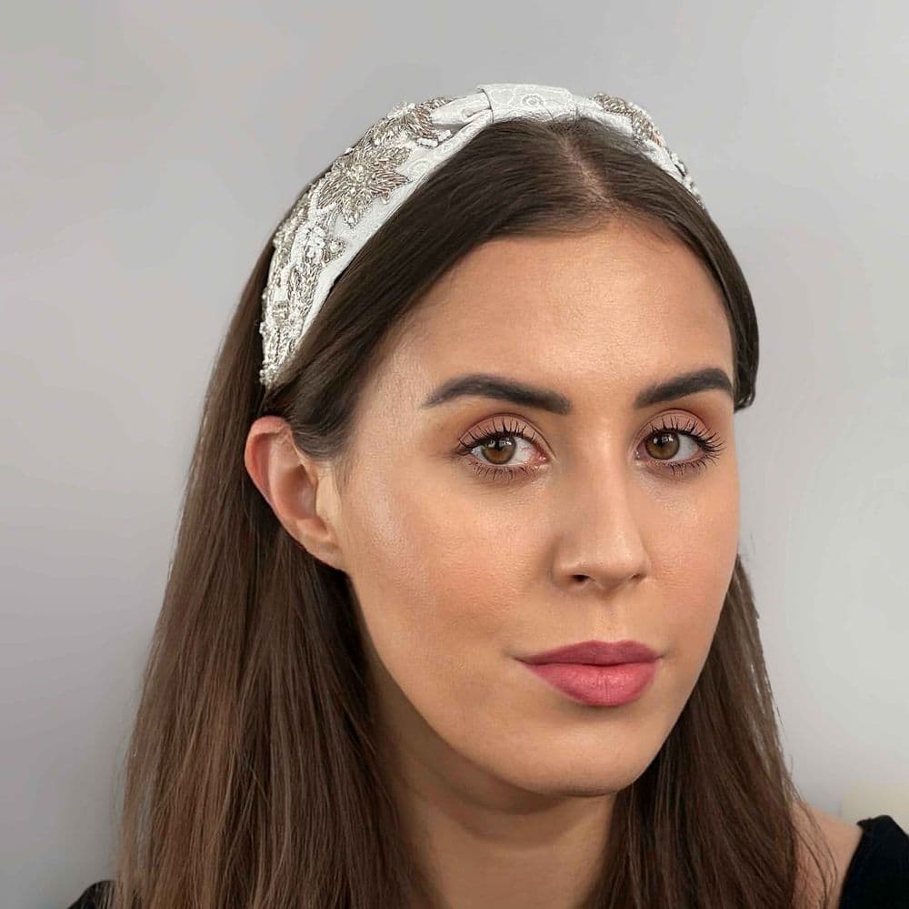 Headband White Tiara - Image 5