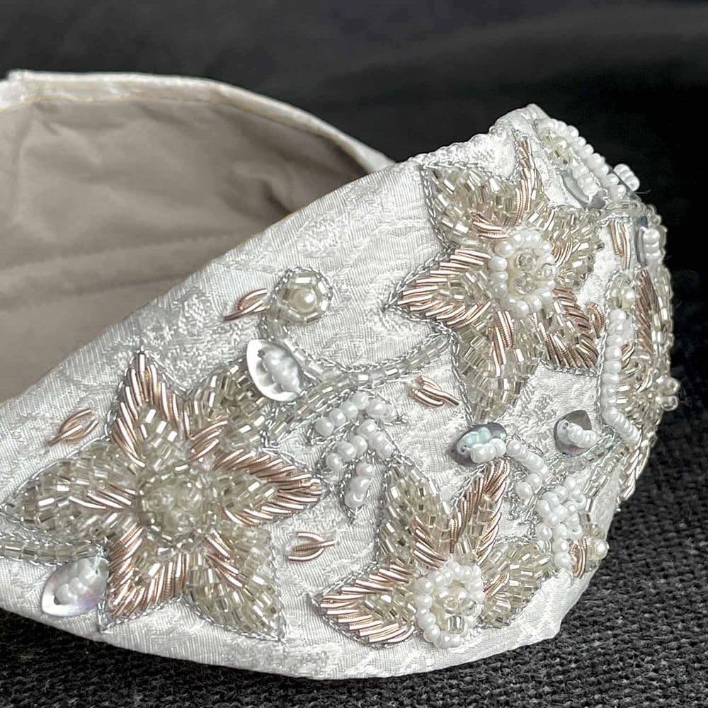 Headband White Tiara - Image 2